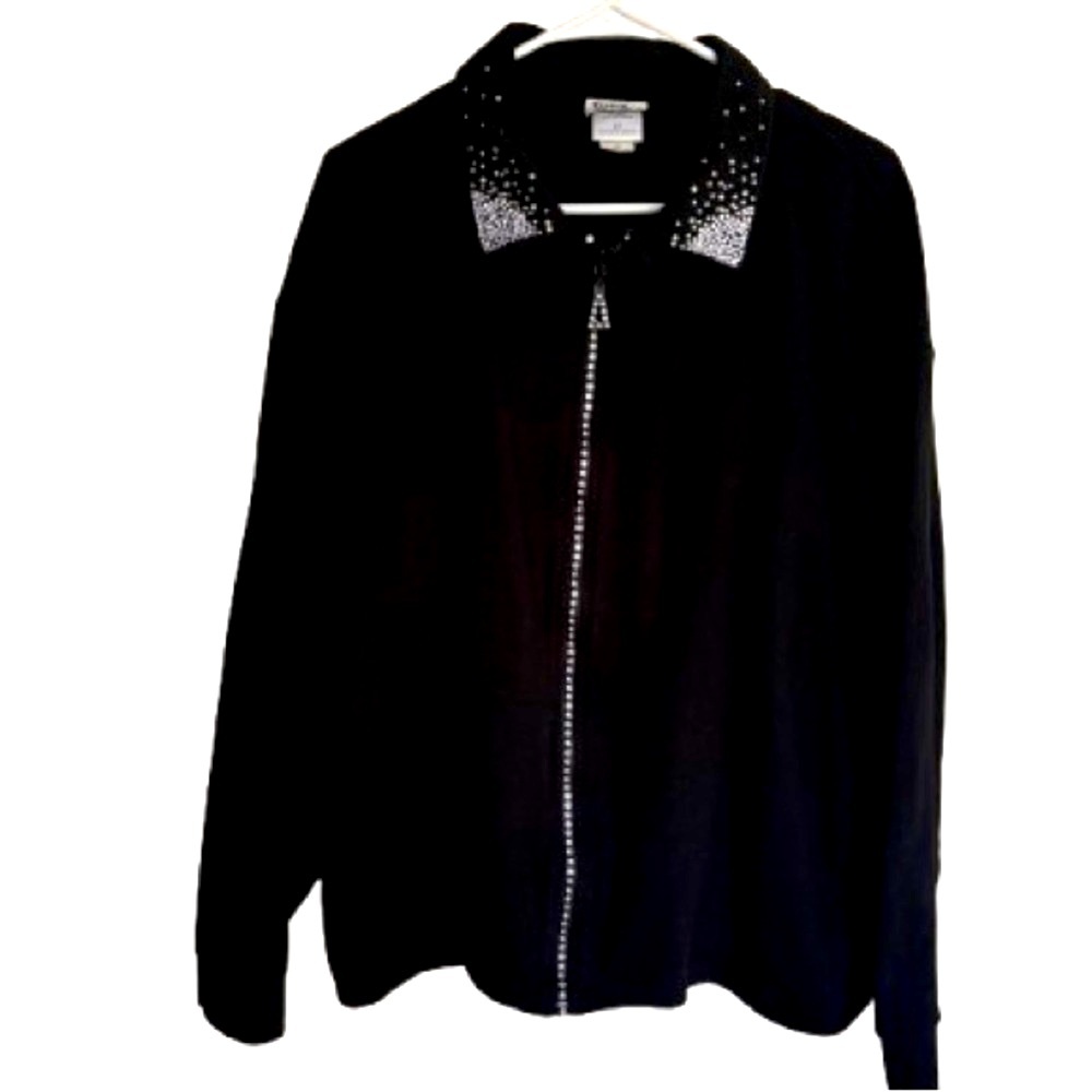 Black Studded Women's Jacket
